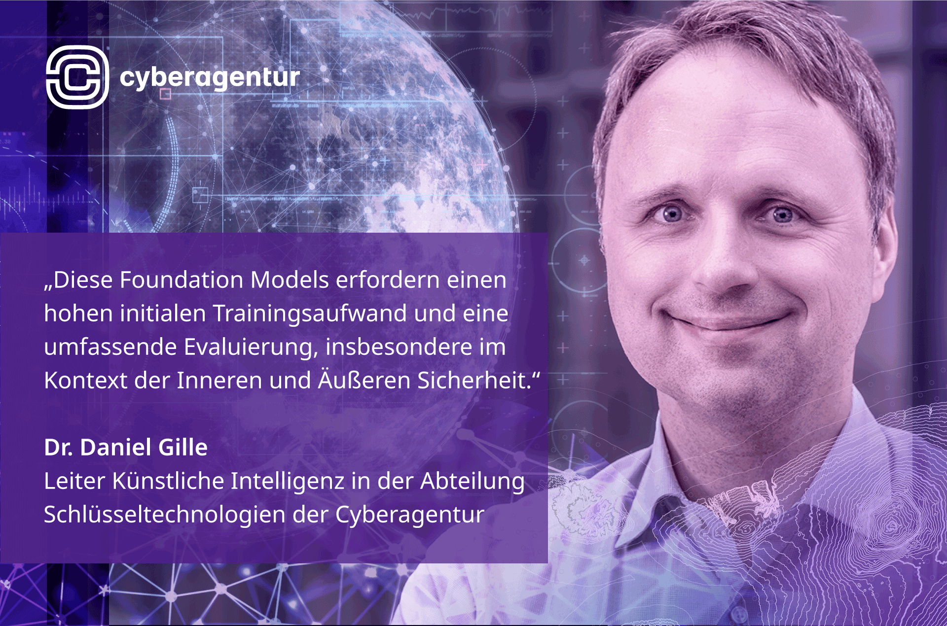 Foundation Models im Sicherheitskontext unter der Lupe - Cyberagentur