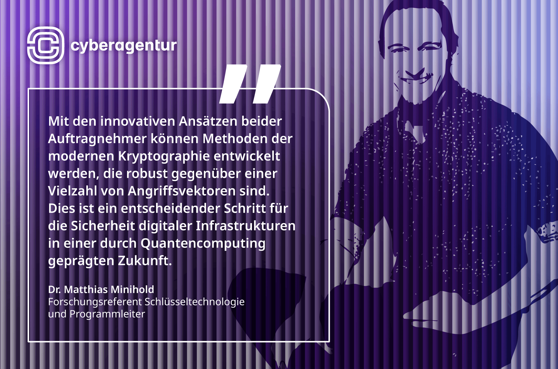 Widerstandskraft für die Kryptographie von übermorgen - Cyberagentur