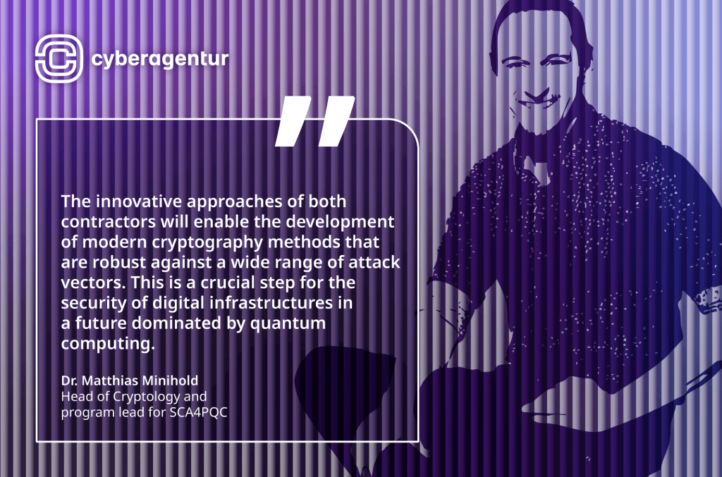 Dr Matthias Minihold, Head of Cryptology and program lead for SCA4PQC, emphasises the importance of robust cryptographic implementations for security policy in the age of quantum computing.