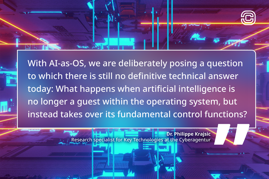 AI-as-OS raises a fundamental research question: What happens when artificial intelligence itself takes over key control functions of an operating system?